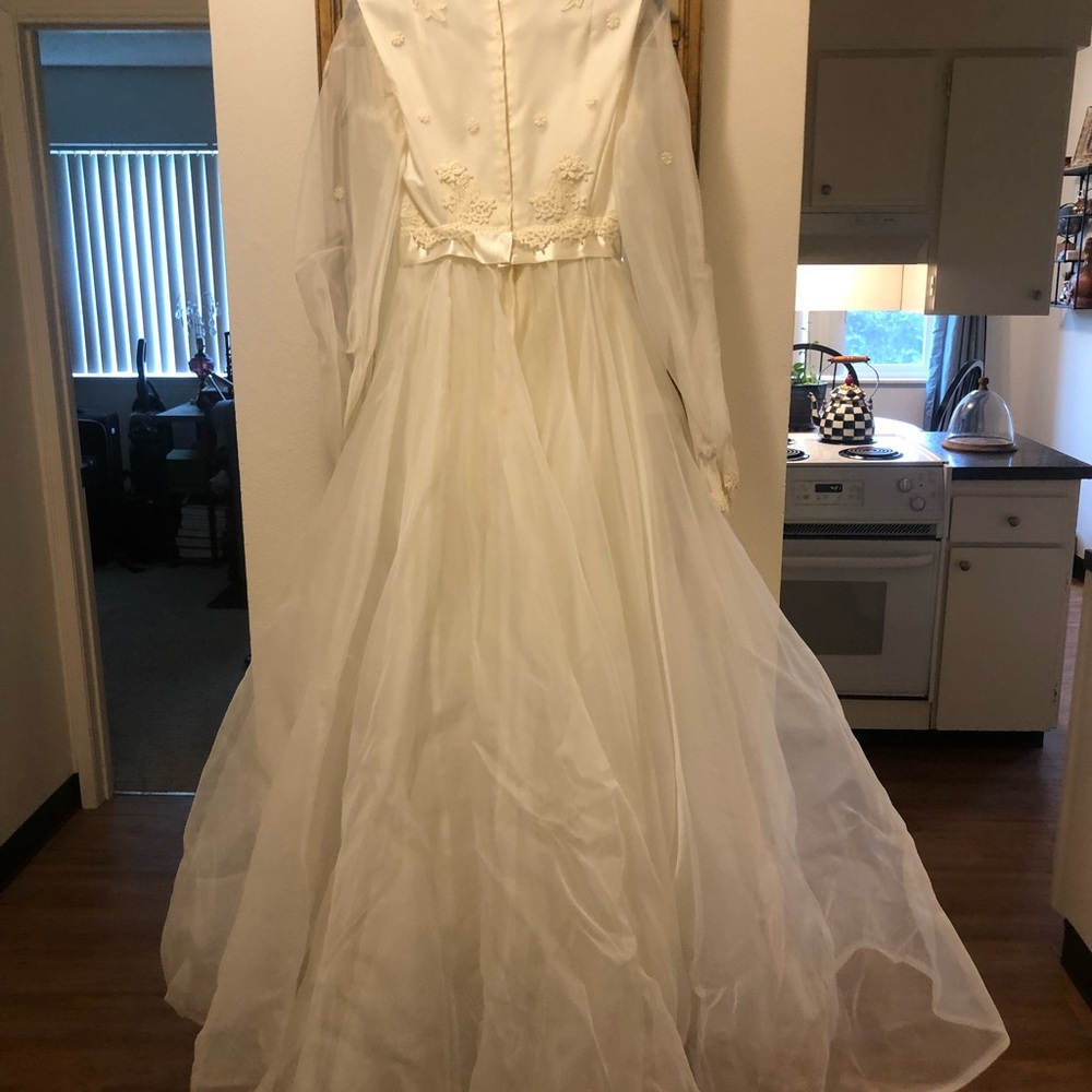 Vintage Wedding Dress - Picture 2 of 2